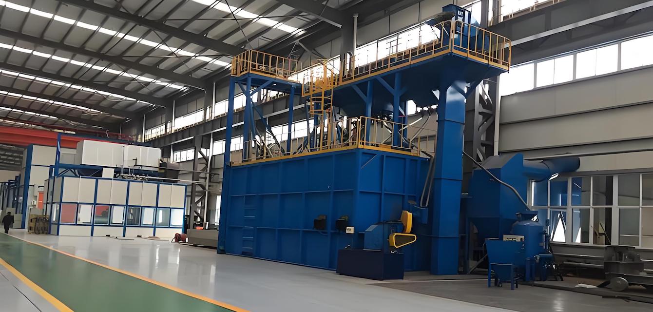 機(jī)器人噴砂房、全自動(dòng)噴砂房解決方案！